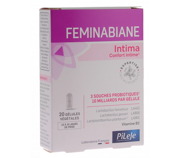 Feminabiane intima intime Komfort Pileje - Packung mit 20 Kapseln - image 1
