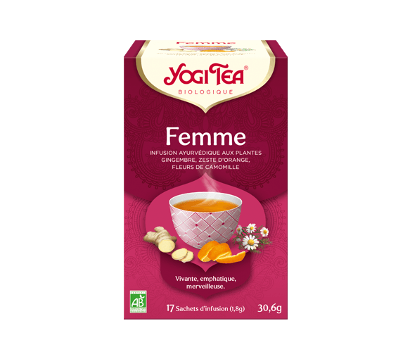 Frau Bio Yogi Tee - Schachtel mit 17 Beuteln