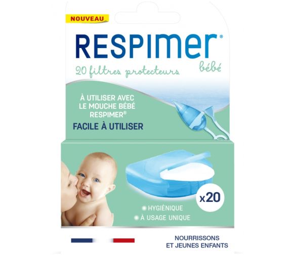 Schutzfilter für Babys Respimer - Packung mit 20 Filtern - image 1