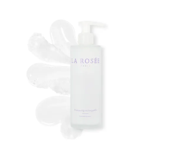 Glasflasche Shampoo La Rosée - Pumpflasche 200ml - image 1