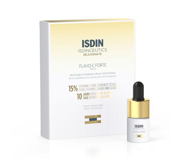 Flavo-C forte Serum gegen Hautalterung intensiv Isdin - Flasche mit 5,3 ml - image 1