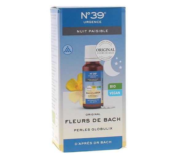 Blüten von E. Bach Ruhige Nacht Nr. 39 Lemon pharma - Flasche mit 20g Globuli