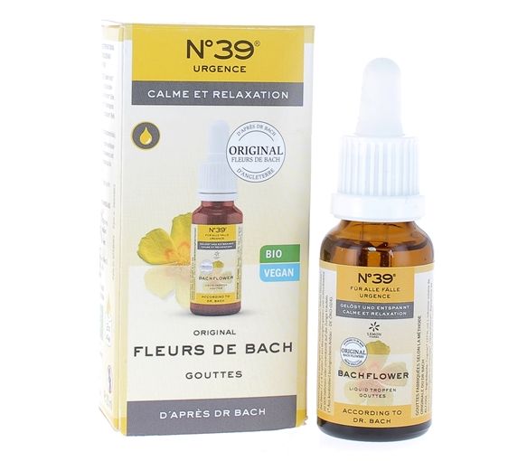 Bachblüten Ruhe und Entspannung Nr. 39 Lemon pharma - Flasche mit 20 ml