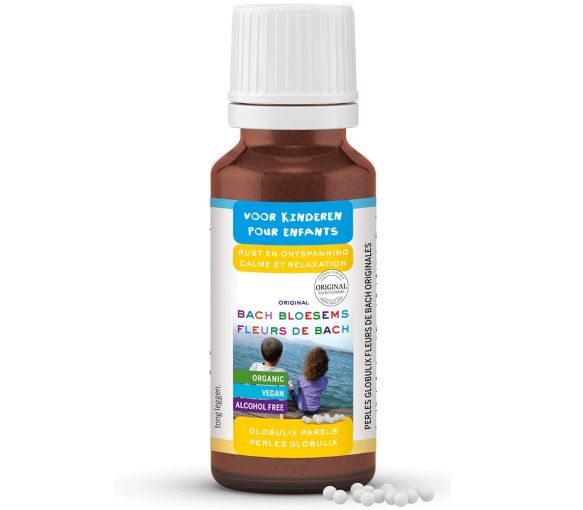 Bachblüten zur Beruhigung und Entspannung (Globuli Perlen) Lemon Pharma - Flasche mit 20g