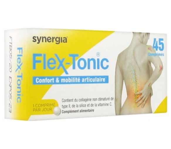 Flex-tonic Gelenkkomfort Synergia - Packung mit 45 Tabletten