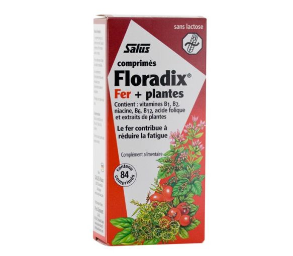 Floradix Eisen + Pflanzen Salus - 84 Tabletten