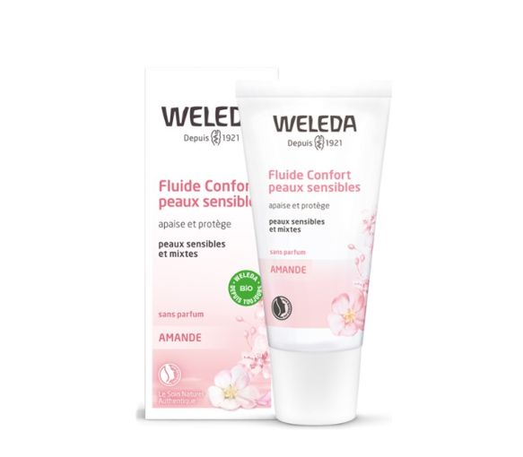 Flüssigkeit Komfort für empfindliche Haut mit Bio-Mandel von Weleda - Flasche mit 30 ml - image 1