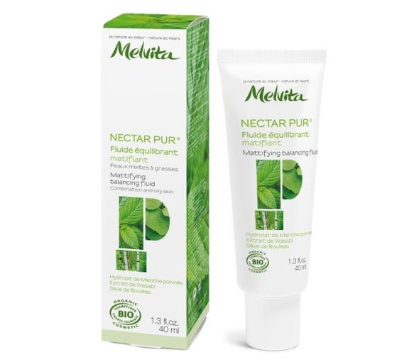 Mattierende Ausgleichsfluid Nectar Pur bio Melvita - Tube 40 ml