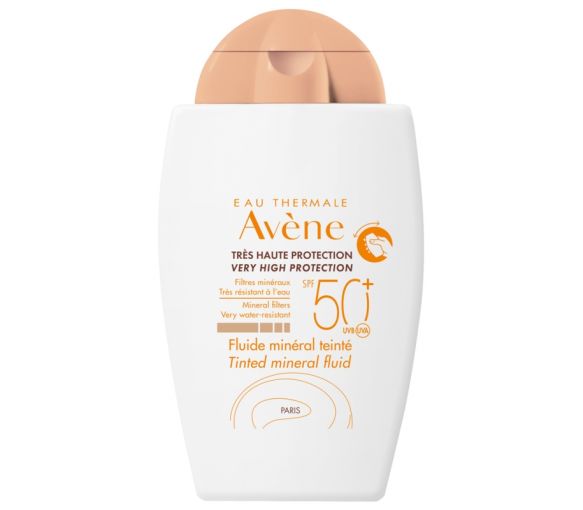 Mineralische Getönte Flüssigkeit SPF50+ Avène - 40 ml Flasche - image 1