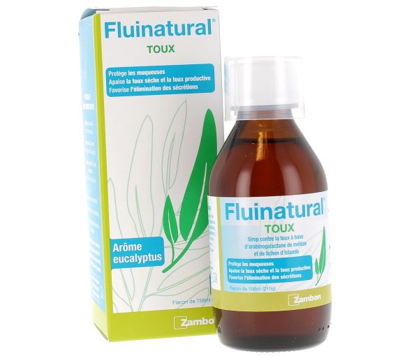 Fluinatural Husten Sirup Zambon - Flasche mit 158ml