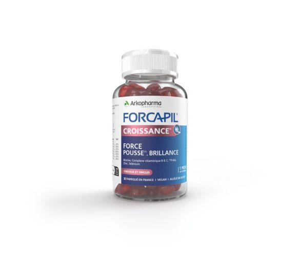 Forcapil Wachstum Arkopharma - Dose mit 60 Gummibärchen - image 1