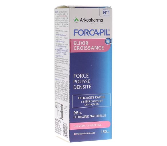Forcapil Elixier Wachstum Arkopharma - Tropfflasche mit 50 ml - image 1