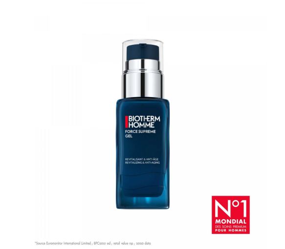 Supreme Force Anti-Aging Gel Biotherm Homme - Pump Bottle 50ml - image 1