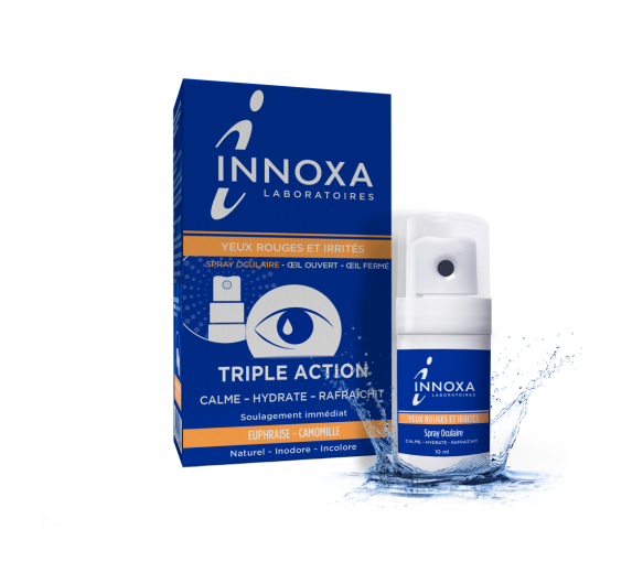 Spray für rote und gereizte Augen Innoxa - Flasche mit 10 ml