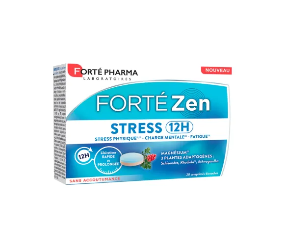 Forté Zen Stress 12h Forte Pharma - Packung mit 20 Tabletten - image 1