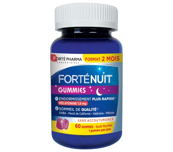 FortéNuit Forté Pharma - Dosis von 60 Gummies