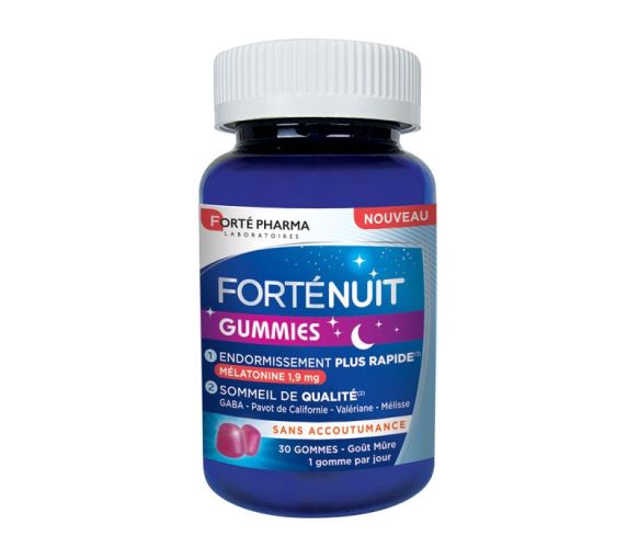 FortéNuit Gummies Forté Pharma - Packung mit 30 Gummibärchen