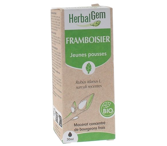 BIO Himbeerstrauch Herbalgem - Flasche mit 30 ml