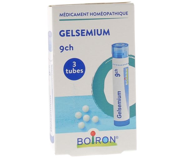 GELSEMIUM 9CH Granulat Boiron - 3 Röhrchen à 4g - image 1