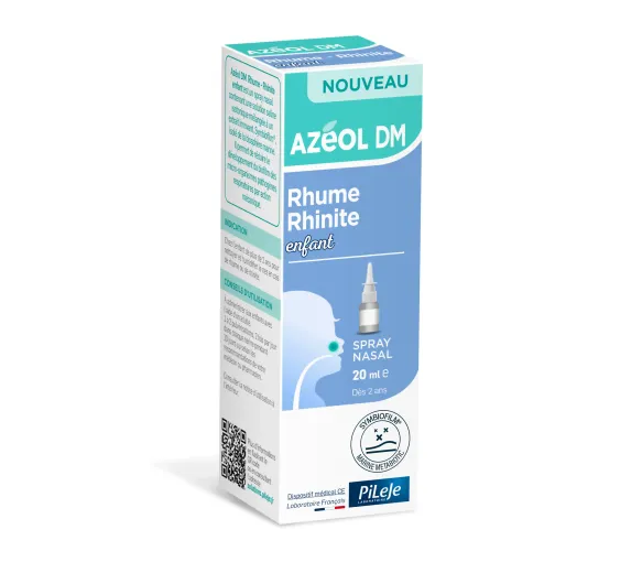 Azéol DM Kinder Nasenspray Rhinitis Rhinosinusitis Pileje - Flasche mit 20 ml