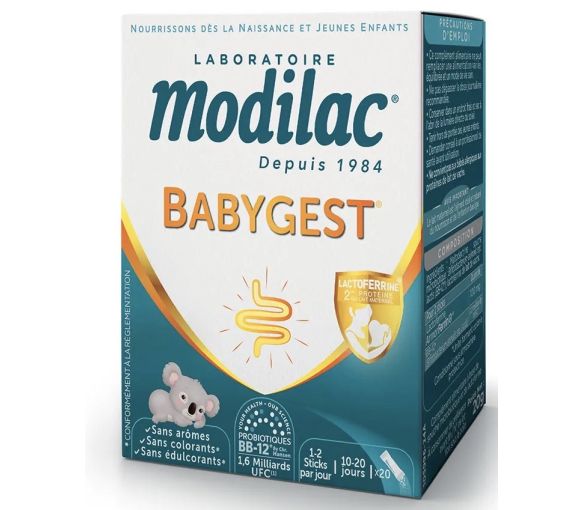 Babygest Modilac - Schachtel mit 20 Sticks