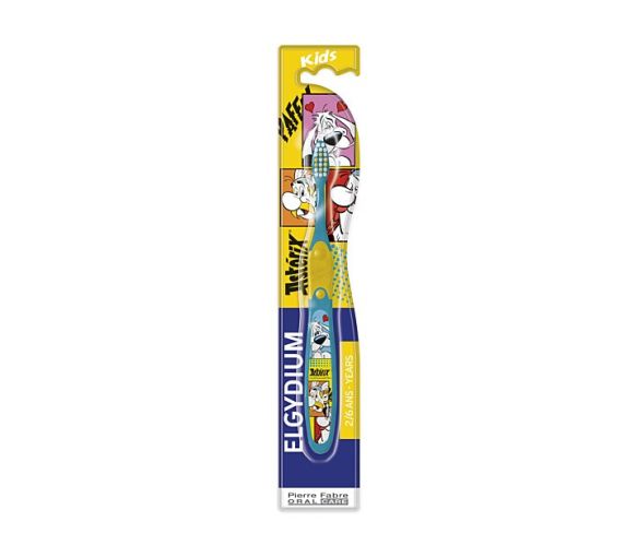 Zahnbürste 2-6 Jahre Kind Asterix Elgydium - eine Zahnbürste - image 1