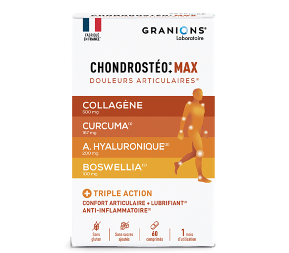 Chondrostéo+ max Granions - Packung mit 60 Tabletten