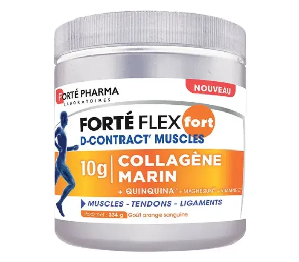 FortéFlex stark d-contract Muskeln marines Kollagen Forté Pharma - Dose von 334g