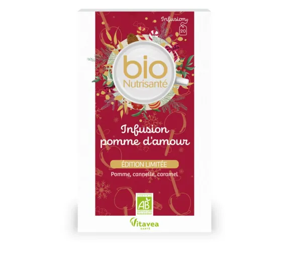 Infusion Liebesapfel Vitavea - Box mit 20 Beuteln