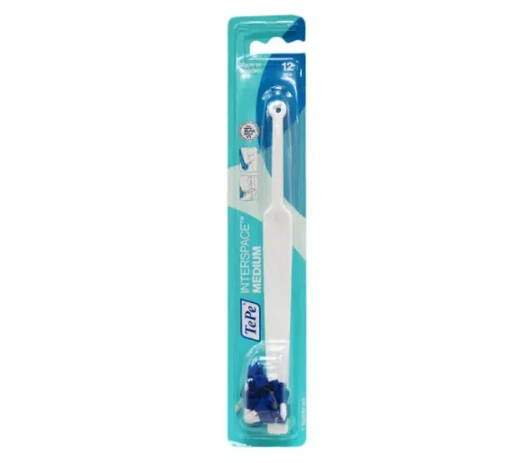 Interspace Zahnbürste medium TePe - Zahnbürste + 12 Köpfe - image 1