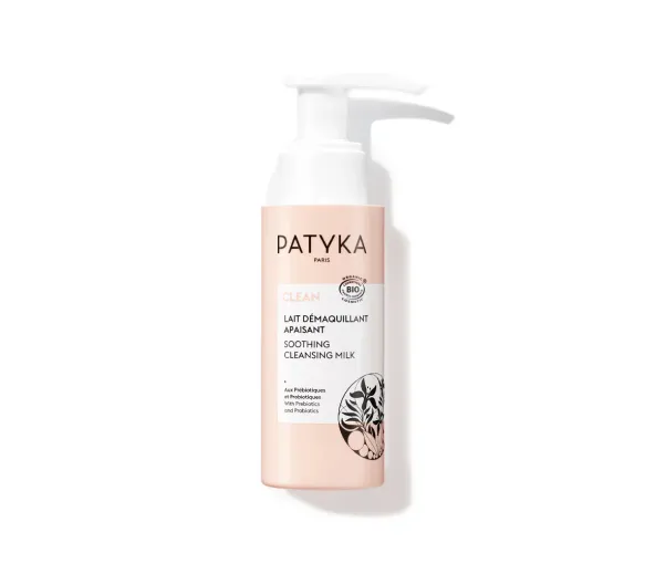 Beruhigende Bio-Reinigungsmilch Clean Patyka - Pumpflasche 50ml - image 1