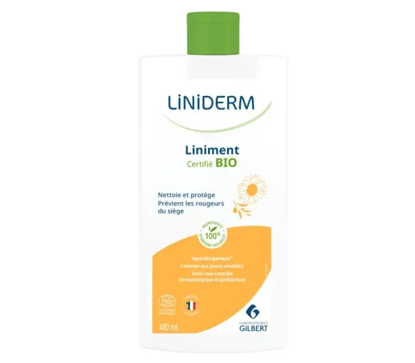 Liniderm Liniment Sonnenblumen- und Olivenöl Gilbert - Flasche 480 ml