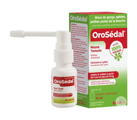 Orosédal Kollutorium Élerté - Spray 20 ml
