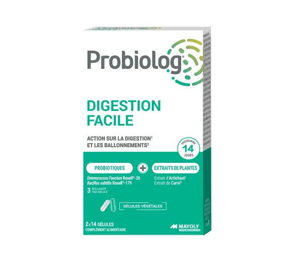 Probiolog leichte Verdauung - Packung mit 2x14 Kapseln