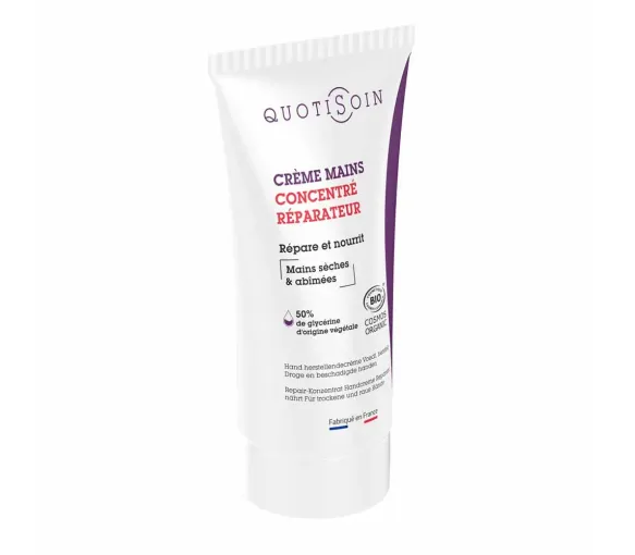 Quotisoin Handcreme Konzentrat Reparierend Marke Grün - Tube von 75 ml