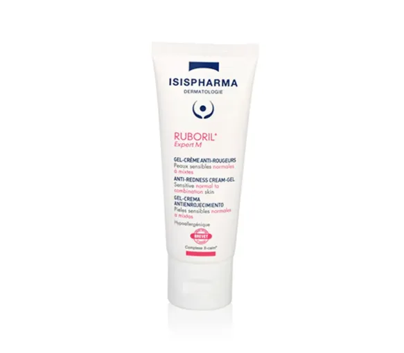 Ruboril Expert M Gel-Creme gegen Rötungen Isispharma - Tube mit 40 ml