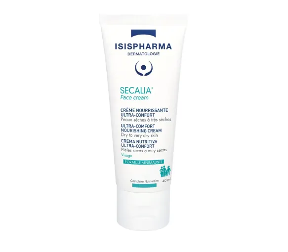 Secalia ultra-komfortable nährende Gesichtscreme Isispharma - 40ml Tube