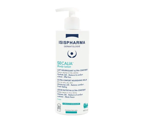 Secalia nährende Ultra-Komfort Milch Isispharma - Pumpflasche 400ml