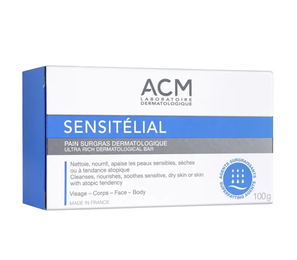 Sensitélial Überfettungsdermatologisches ACM - Seife 100g - image 1