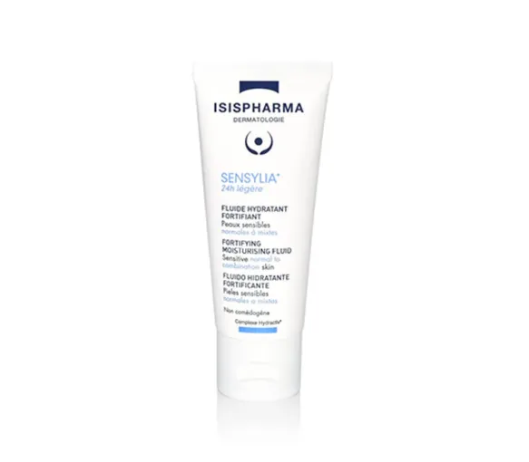 Sensylia 24h leichte flüssige feuchtigkeitsspendende stärkende Isispharma - Tube mit 40ml