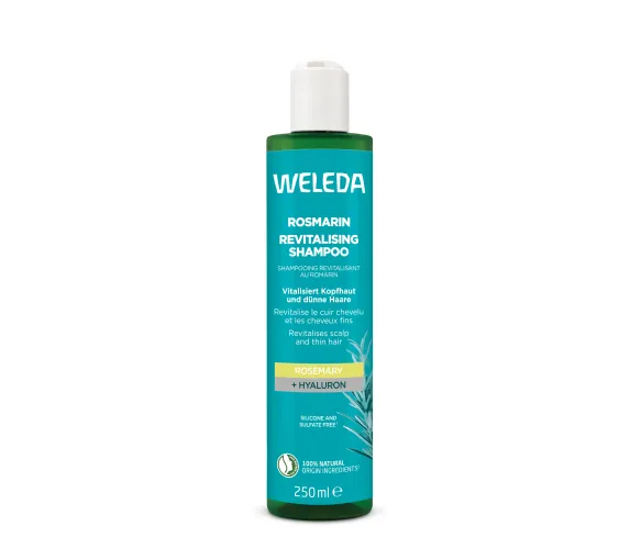 Weleda Rosmarin Revitalisierende Shampoo - 250ml Flasche - image 1