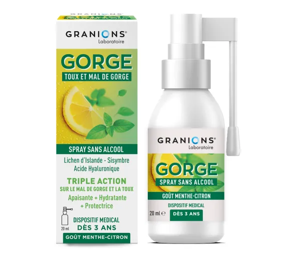 Hals- und Husten-Spray Granions - 20 ml Flasche - image 1