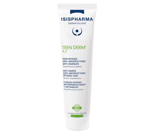 Teen Derm A.Z intensive Anti-Unreinheiten und Anti-Markenpflege Isispharma - 30ml Tube