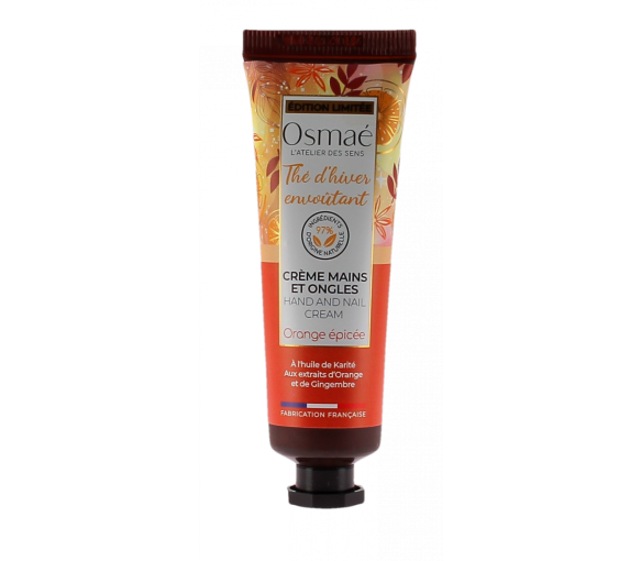 Verzaubernder Wintertee Hand- und Nagelcreme Osmaé - 30ml Tube - image 1