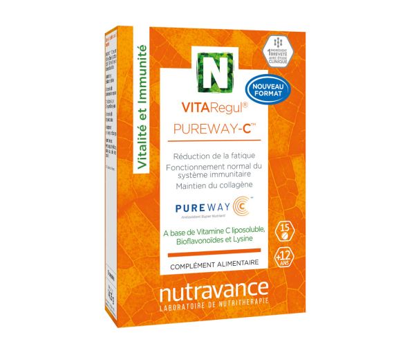 VITARegul Pureway-C Nutravance - Packung mit 15 Tabletten