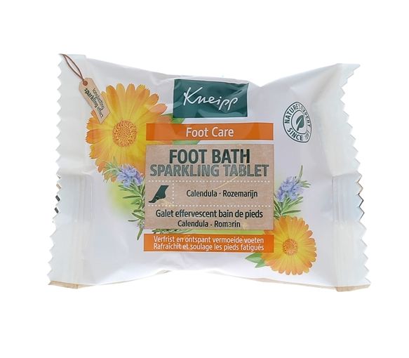 Sprudelndes Fußbad mit Ringelblume und Rosmarin Kneipp - Beutel mit 80g