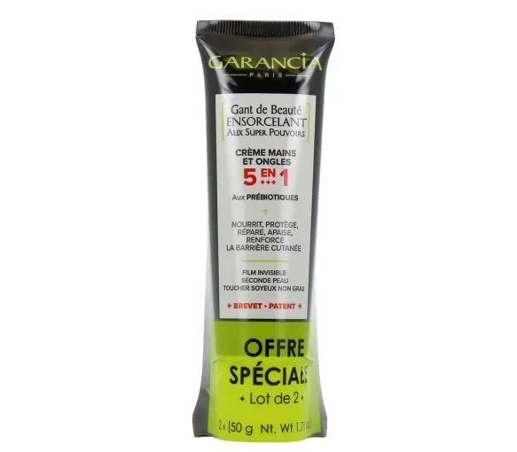 Zauberhafte Schönheits-Handcreme und Nagelcreme 5 in 1 Garancia - 2er Pack mit 50ml Tuben