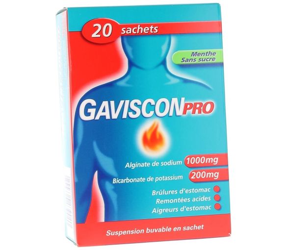 Gaviscon Pro Suspension zum Einnehmen in Sachets - Packung mit 20 Sachets