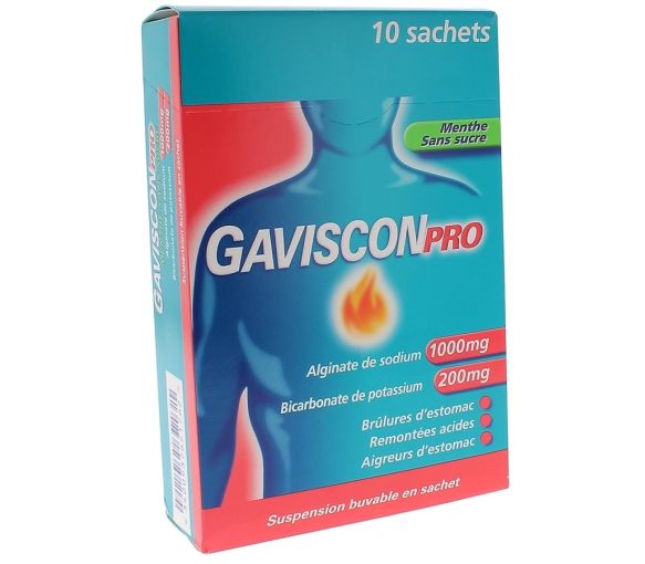 GavisconPro Minze Ohne Zucker - Beutel mit 10 trinkfertigen Suspensionen