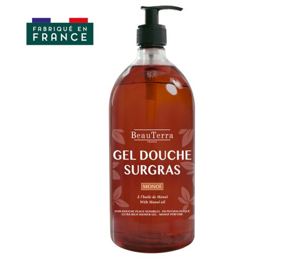 Duschgel Monoi Beauterra - Pumpflasche 1L